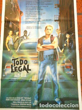 Thematische Medaillen: afiche de cine todo legal cod 159