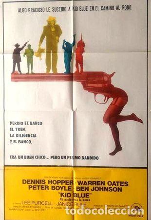 Thematische Medaillen: antiguo afiche poster original de cine kid blue