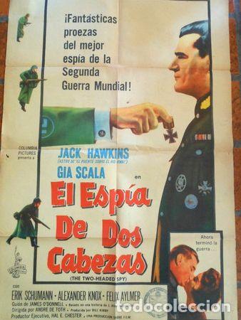 Thematische Medaillen: afiche de pelicula el espia de dos cabezas