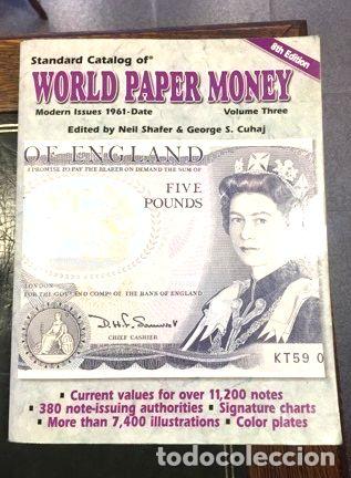 M&eacute;dailles th&eacute;matiques: world paper money modern issues 1961 date vol 3 pick