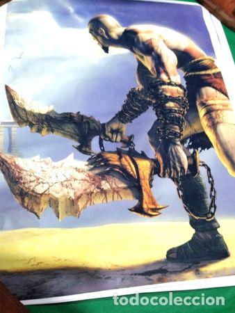 M&eacute;dailles th&eacute;matiques: poster kratos juego god of war de 50 x 60 cm full color