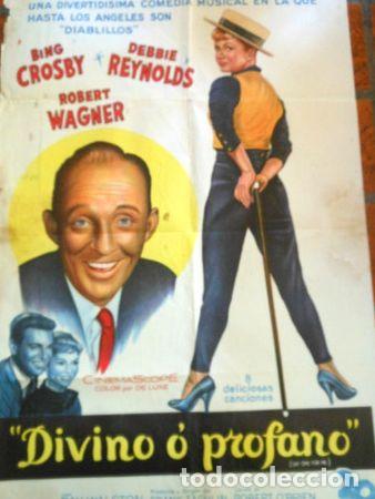 M&eacute;dailles th&eacute;matiques: afiche de pelicula divino o profano