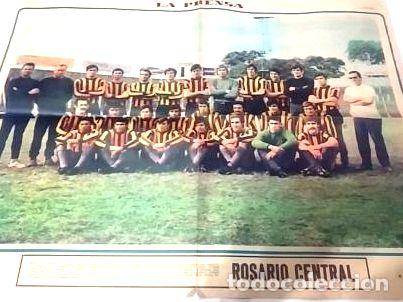 M&eacute;dailles th&eacute;matiques: poster gigante la prensa rosario central 1971