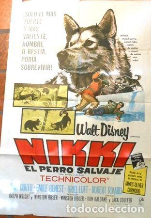 Medallas tem&aacute;ticas: afiche de cine nikki el perro salvaje cod 179 - Foto 1