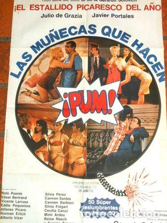Thematische Medaillen: afiche de cine las munecas que hacen pum javier portales