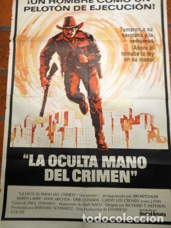 Thematische Medaillen: afiche de cine la oculta mano del crimen cod 332