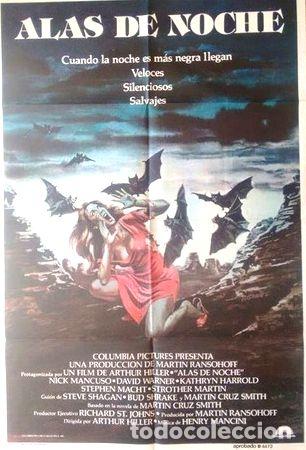 Thematische Medaillen: antiguo afiche original de cine alas de noche