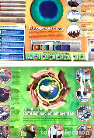 Thematische Medaillen: lamina contaminacion ambiental el agujero de ozono 70x100 mc