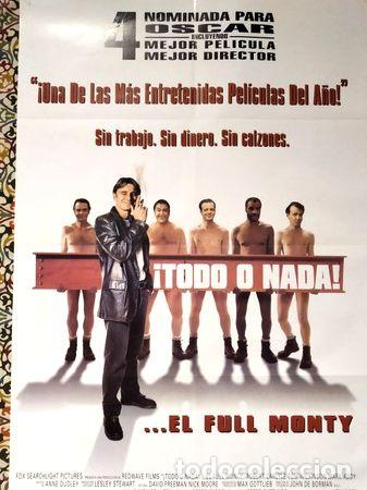 Thematische Medaillen: afiche the full monty 1997 original cine