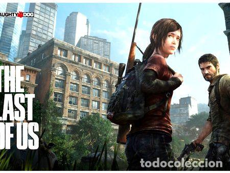 Medalhas tem&aacute;ticas: poster juego the last of us 47x32cm 200grms