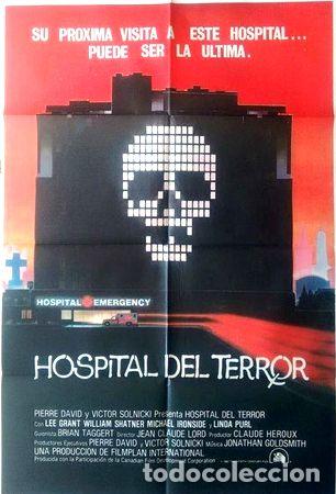Thematische Medaillen: antiguo afiche poster original de cine hospital del terror