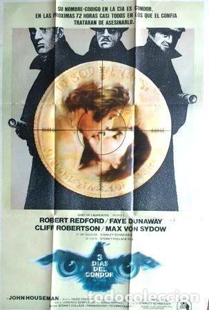Thematische Medaillen: antiguo afiche original de cine 3 dias del condor
