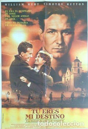 Thematische Medaillen: antiguo afiche original d cine tu eres mi destino