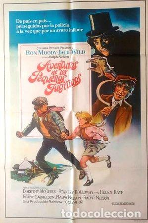 Thematische Medaillen: antiguo afiche original de cine aventuras de los pequenos