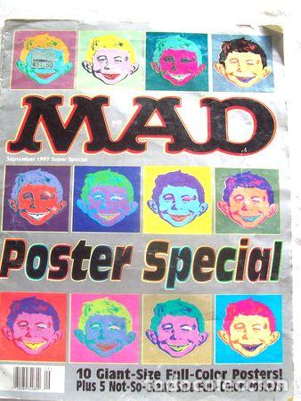 Thematische Medaillen: 15 posters gigantes especiales de mad a todo color
