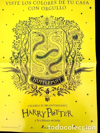 Medaglie tematiche: poster harry potter 20 aniversario hufflepuff