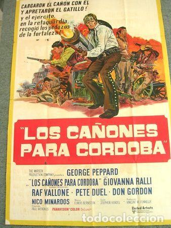 Medaglie tematiche: antiguo afiche los canones para cordoba 1970 george peppard