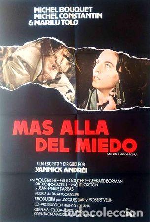 Medaglie tematiche: antiguo afiche poster original de cine mas alla del miedo
