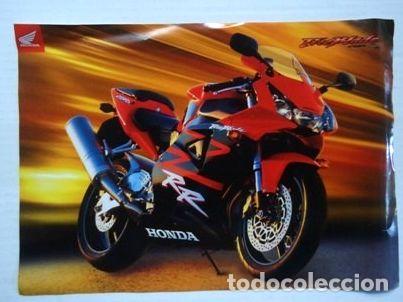 Medaglie tematiche: poster italiano moto honda fire blade 20 x 30