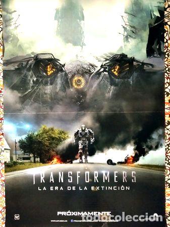 Medallas tem&aacute;ticas: afiche transformers la era de la extincion original cine - Foto 1