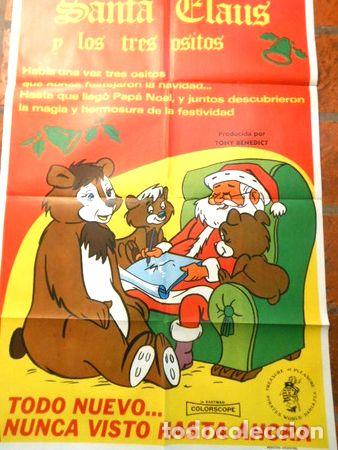 Medaglie tematiche: afiche de cine santa claus y los 3 ositos cod 203