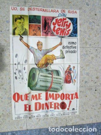 Thematische Medaillen: afiche cine que me importa el dinero 1962 jerry lewis