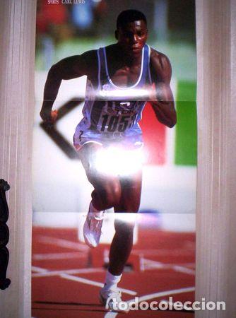 M&eacute;dailles th&eacute;matiques: poster revista carl lewis 1990