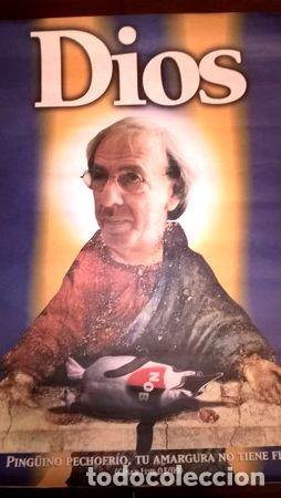 M&eacute;dailles th&eacute;matiques: lamina dios humor flaco menotti original