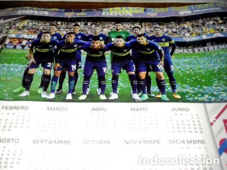 M&eacute;dailles th&eacute;matiques: poster almanaque de boca de la marca solo deportes 2018