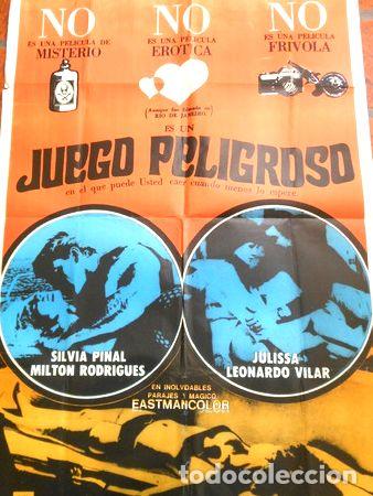 M&eacute;dailles th&eacute;matiques: afiche de pelicula juego peligroso