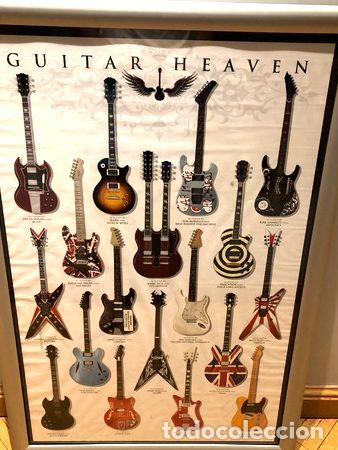 M&eacute;dailles th&eacute;matiques: poster guitar heaven