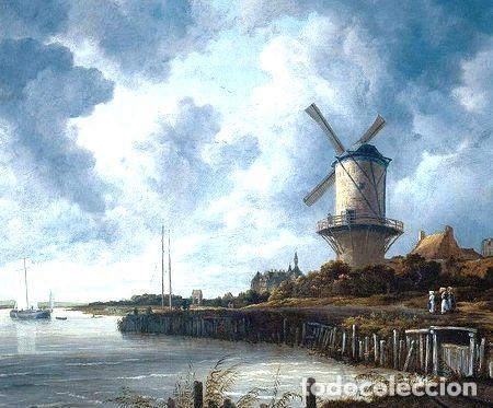 M&eacute;dailles th&eacute;matiques: poster lamina arte artistica van ruisdael