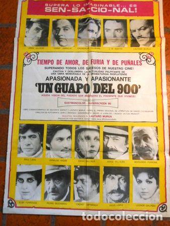 Medallas tem&aacute;ticas: afiche de cine un guapo del 900