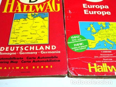 M&eacute;dailles th&eacute;matiques: mapas hallawag antiguos europaalemania