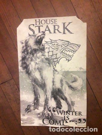 M&eacute;dailles th&eacute;matiques: lamina house stark lobo