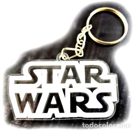 M&eacute;dailles th&eacute;matiques: llaveros star wars acrilico transparente souvenir