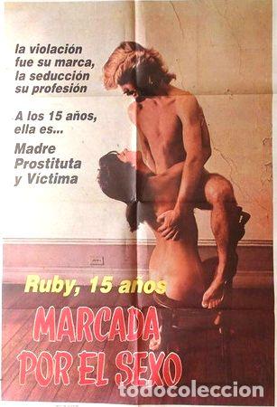 M&eacute;dailles th&eacute;matiques: antiguo afiche poster original cine marcada por el sexo