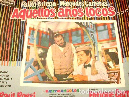 M&eacute;dailles th&eacute;matiques: afiche pelicula aquellos anos locos palito ortega
