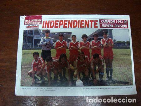 Medallas tem&aacute;ticas: independiente 9 div campeon 1993 mini poster - Foto 1