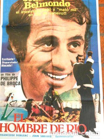 Medallas tem&aacute;ticas: afiche de cine hombre de rio cod 132 - Foto 1