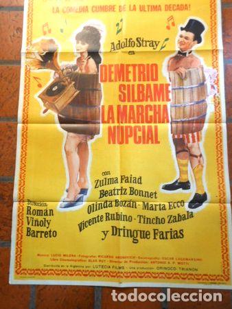 Thematic medals: afiche de cine demetrio silbame la marcha nupcial n36
