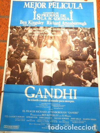 Medallas tem&aacute;ticas: afiche de cine gandhi cod 299 - Foto 1