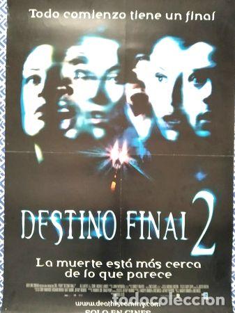 Medallas tem&aacute;ticas: afiche cine destino final 2 original - Foto 1