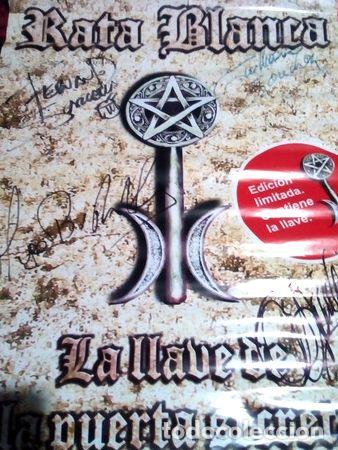 Thematic medals: poster rata blanca autografiado