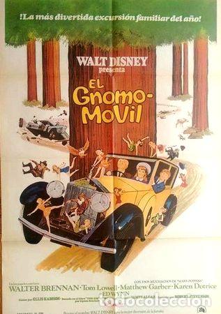 Thematic medals: antiguo afiche poster original de cine el gnomo movil