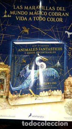 Thematic medals: poster original promocional de animales fantasticos ilustr