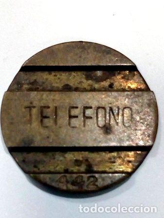 Medallas tem&aacute;ticas: cospel entel numero 442