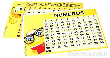 M&eacute;dailles th&eacute;matiques: tabla pitagorica numeros del 0 al 100 emoticones posters