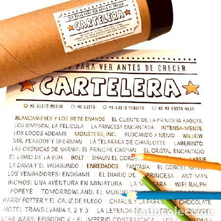 Medalhas tem&aacute;ticas: cartelera infantil poster 330 para ver antes de crecer ninos