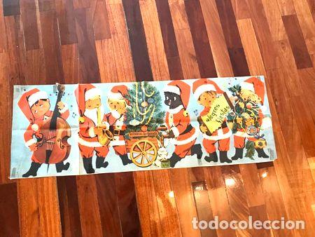 Medalhas tem&aacute;ticas: antiguo poster infantil navidad editorial temporada